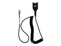 EPOS Bottom Kabel ED – Headset-/Audiokabel, EasyDisconnect, spiralförmig, modularer Stecker