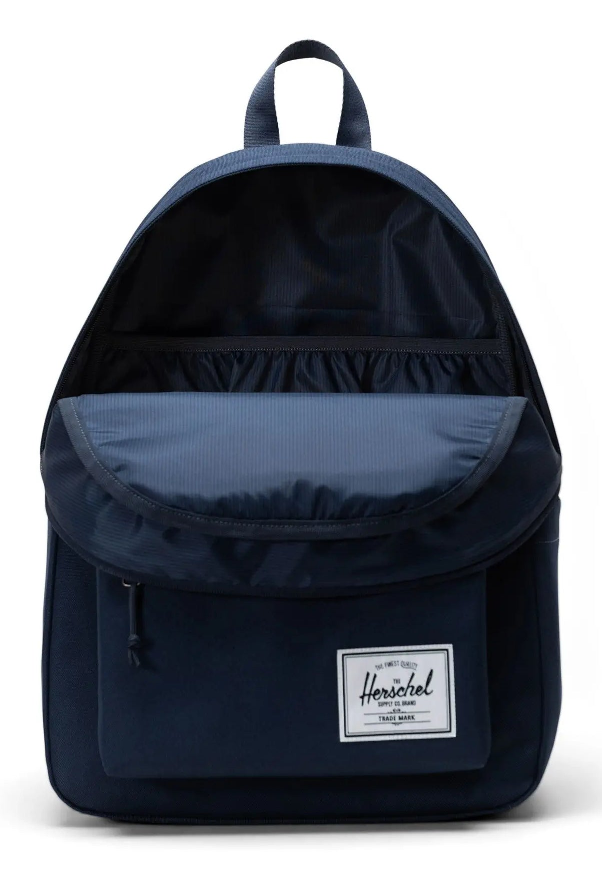 Herschel Notebook-Rucksack – für 14" Notebook, 26 l, recyceltes Material, dunkelblau
