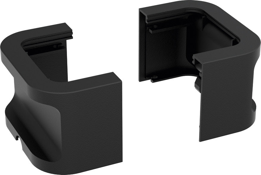 Bachmann Endkappen – Schwarz, 2er-Set, für PRIMO 2
