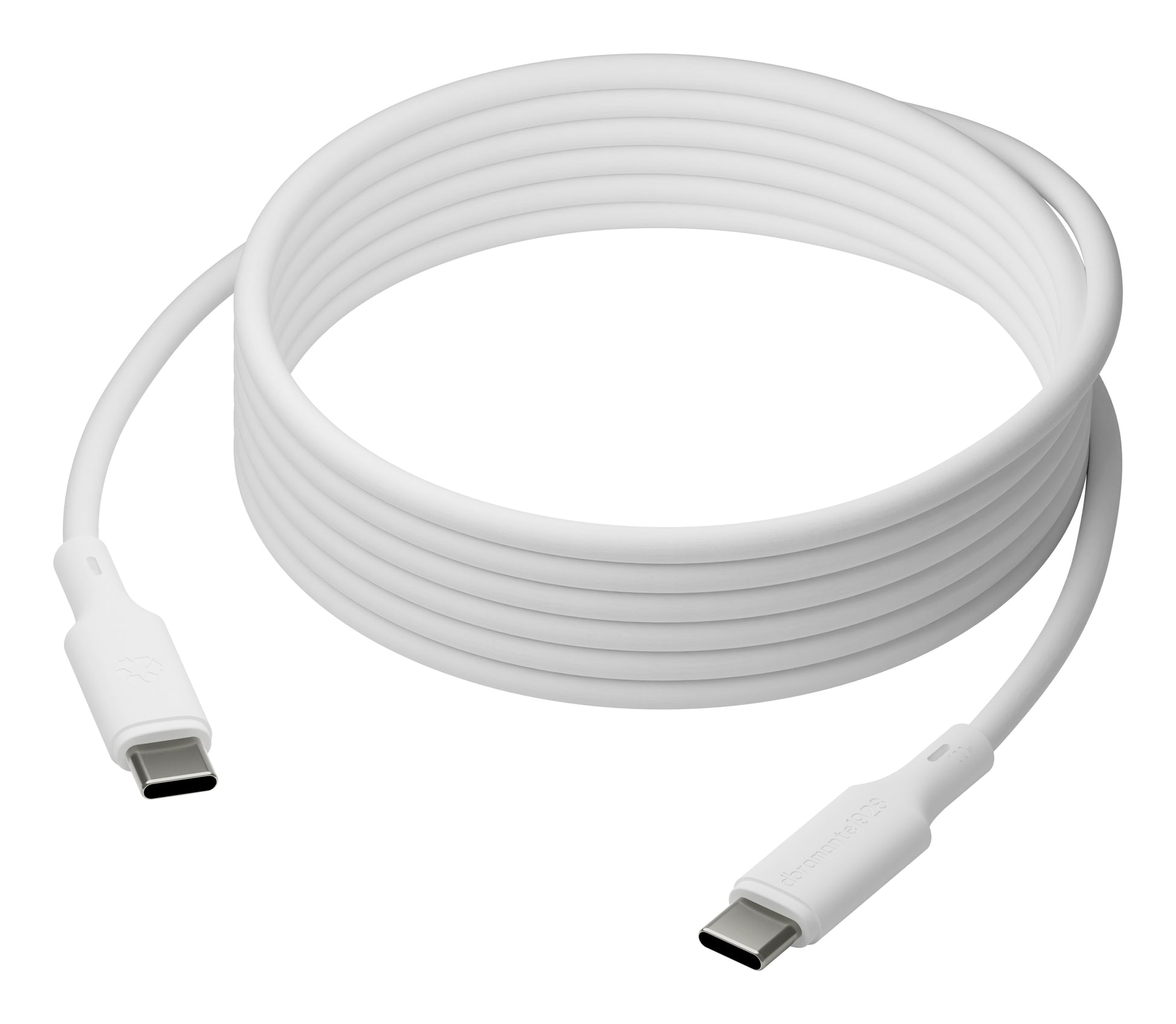 dbramante1928 USB-C auf USB-C Kabel – 3 m – PD 100 W – Weiss