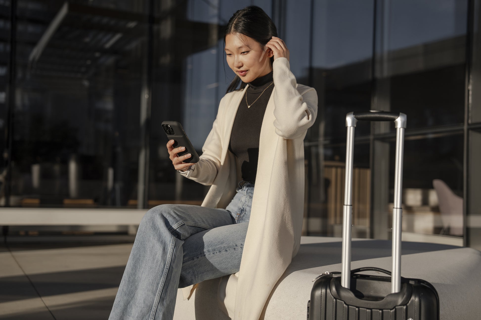 mophie Juice Pack – Power-Case (mit Akku) – für Apple iPhone 16 Pro, Kunststoff, Schwarz, 3600 mAh