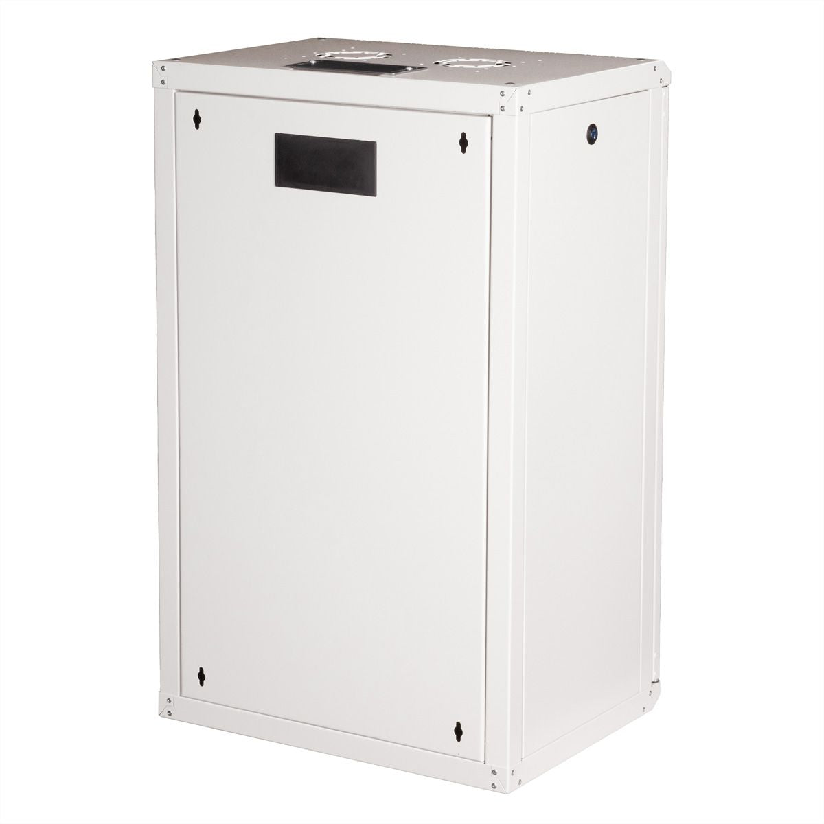 ROLINE Pro – 19" Wandverteiler 20U, IP20, abschliessbar, 450 × 600 × 996 mm, lichtgrau, Stahl