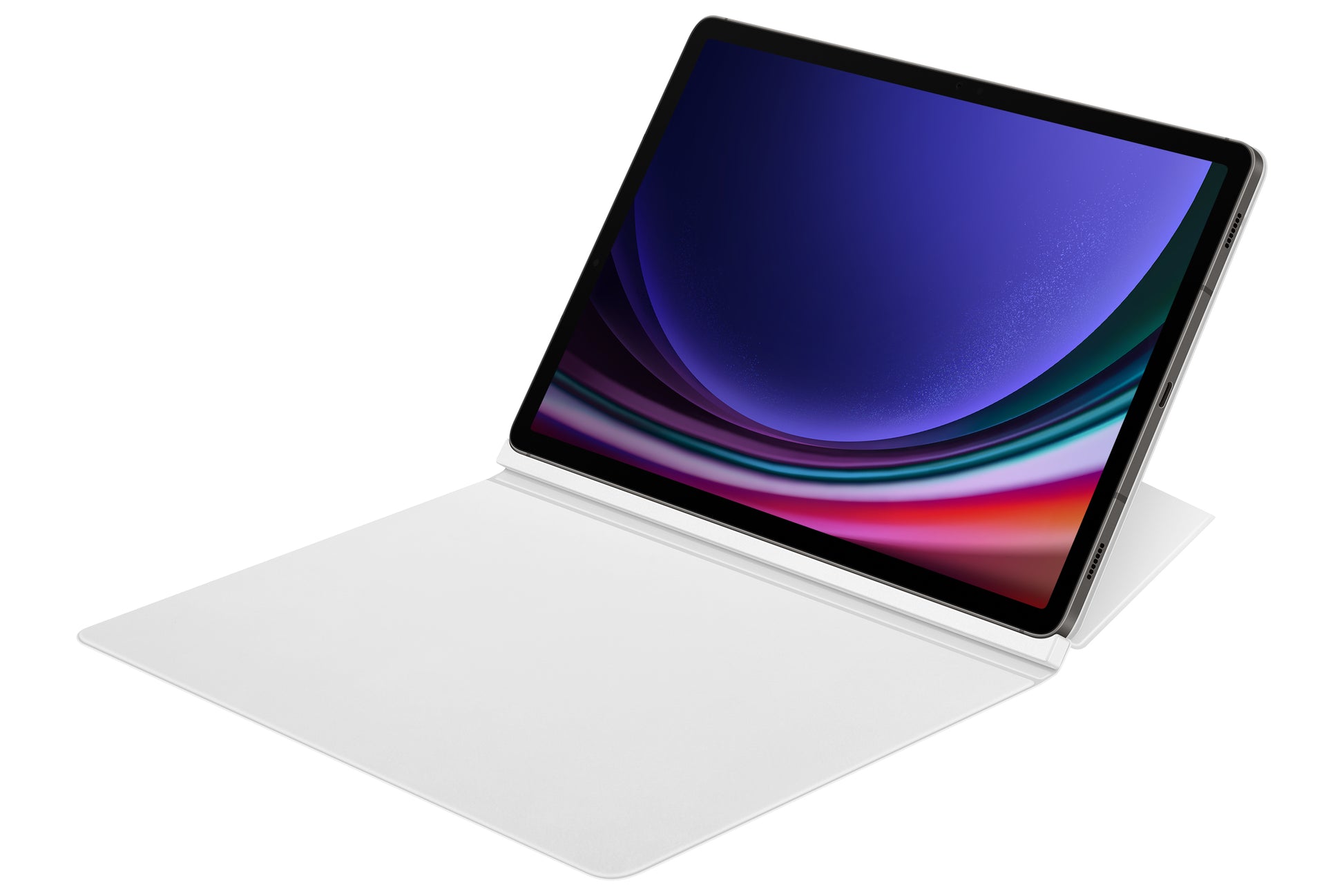 Samsung Smart Book Cover Tab S9 FE Notebook-Schutzhülle – für Galaxy Tab S9, 11", weiss