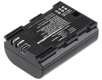CoreParts LP-E6N Akku – 7,2 V, 1600 mAh/11,5 Wh – für Canon EOS 5D Mark II, Mark III, Mark IV und andere