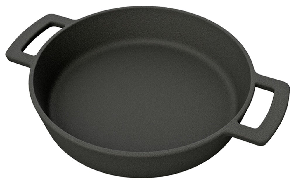 OUTDOORCHEF Kochtopf – 2 l, Ø 28 cm, Gusseisen, Schwarz