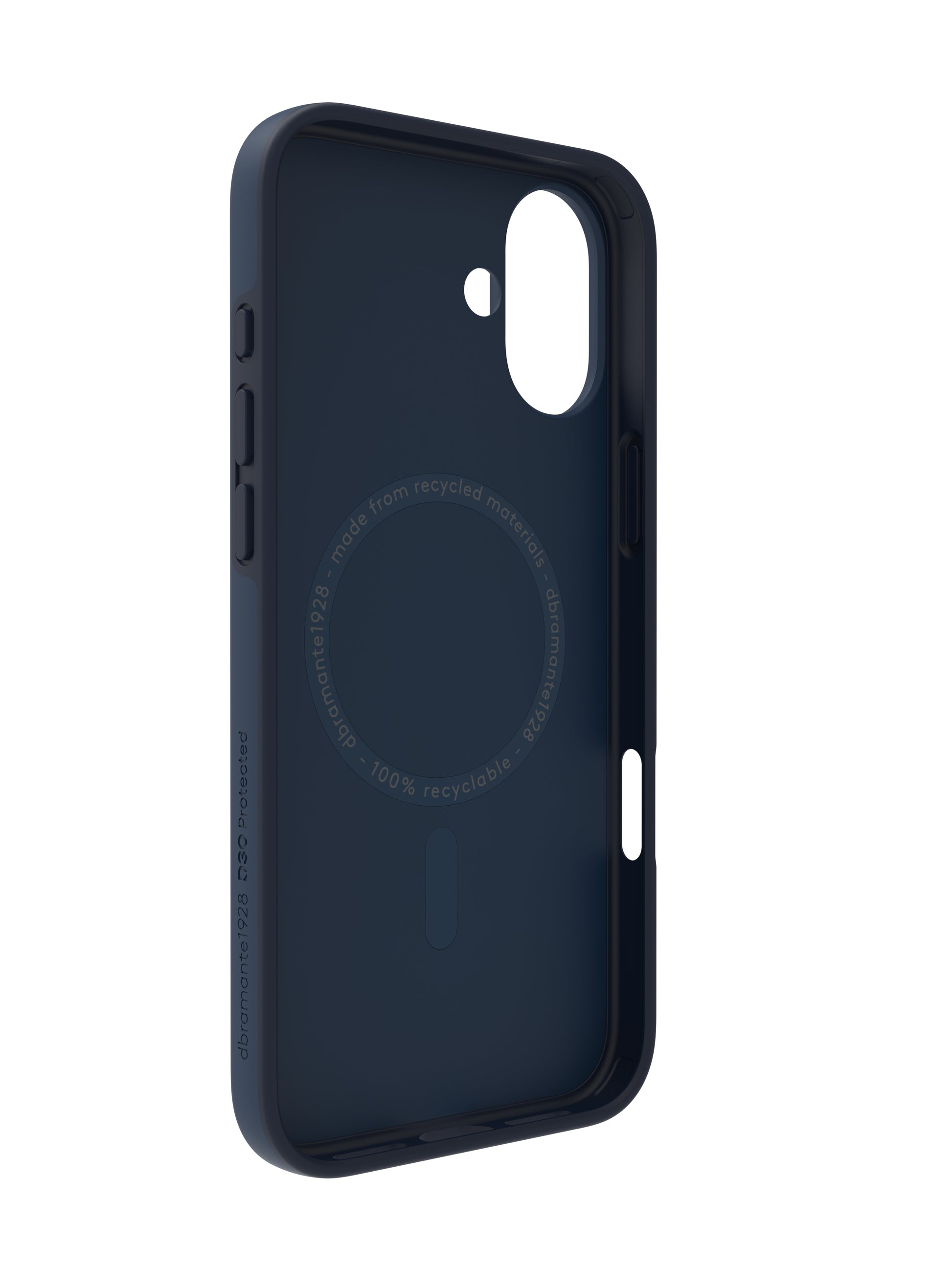 dbramante1928 Iceland Ultra D3O – Backcover – für Apple iPhone 16 Plus – MagSafe, D3O, Blau