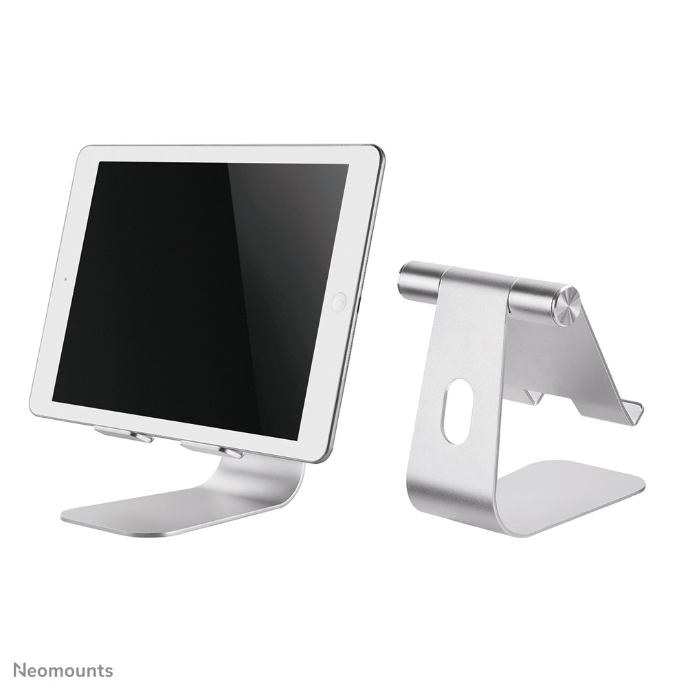 Neomounts Tablet-Ständer für iPad Pro 11" (4. Gen.) – faltbar, Aluminium – Silber