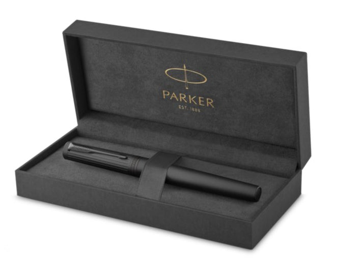 Parker Ingenuity Black B.T. – Federspitze M – Schwarz, Blau – Patronen