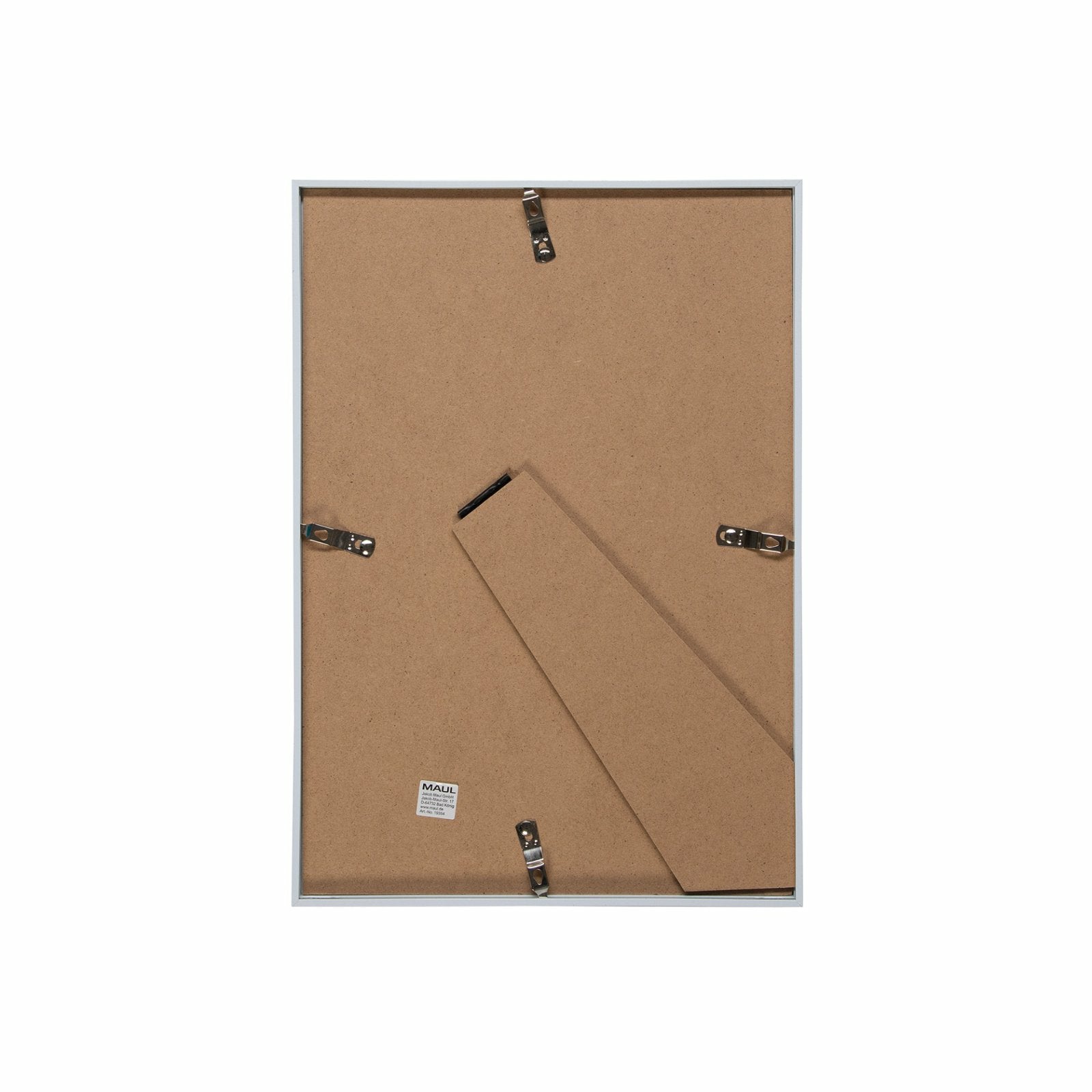 MAUL Bilderrahmen – für 21 × 30 cm – MDF & Kunststoff, Weiss