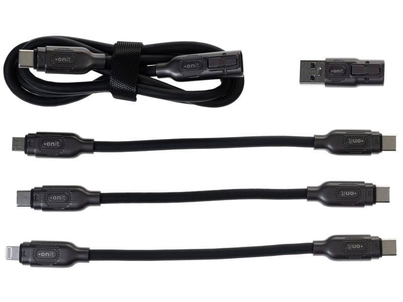 ONIT USB-Kabel, USB-C zu Lightning, 0,9 m, USB 2.0, Lade-/Datenkabel