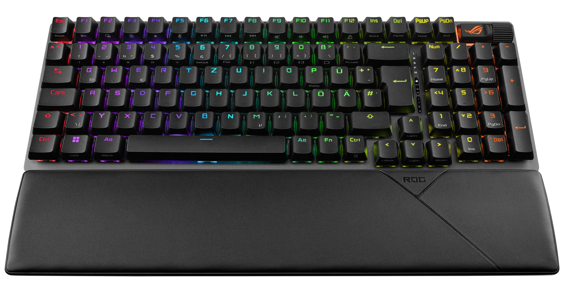 ASUS ROG Strix Scope II 96 – Gaming-Tastatur 96% – Mechanisch, RGB – Bluetooth & 2,4 GHz – USB – Schwarz