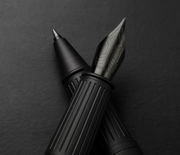 Parker Ingenuity Black B.T. – Federspitze M – Schwarz, Blau – Patronen