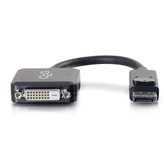C2G Adapter DisplayPort zu DVI-D – 1920 × 1200, 0,2 m – Schwarz