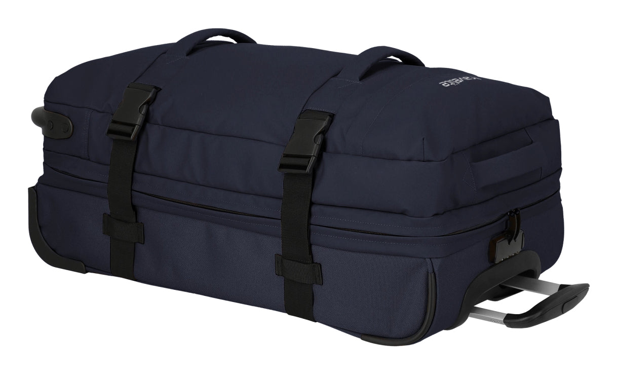 Travelite Bolonia – Reisetasche, 50 l, 2 Rollen, Polyester, Marineblau, 35 × 63 × 23 cm