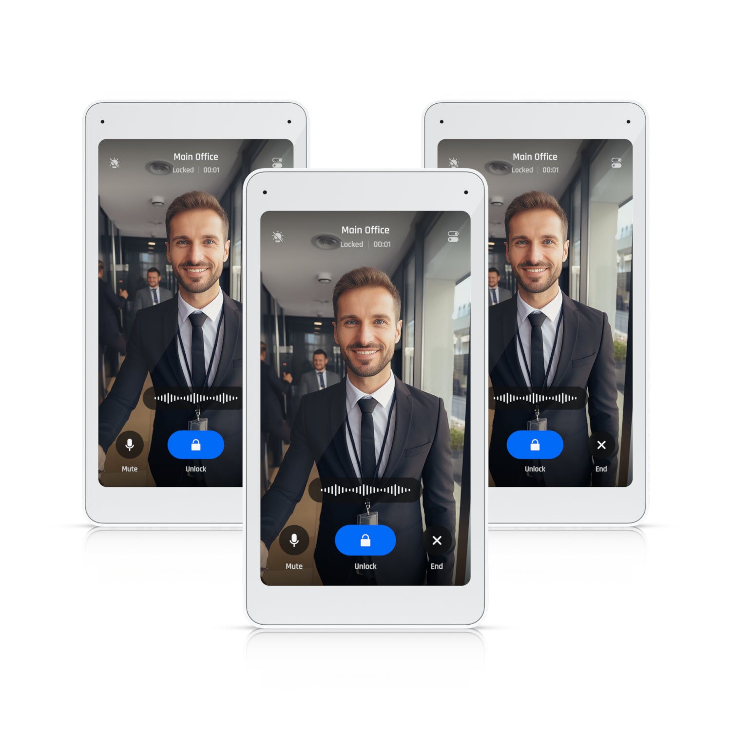 Ubiquiti Video-Intercom UA-INTERCOM Viewer-3 – für UA-INTERCOM, 0 Tasten, weiss