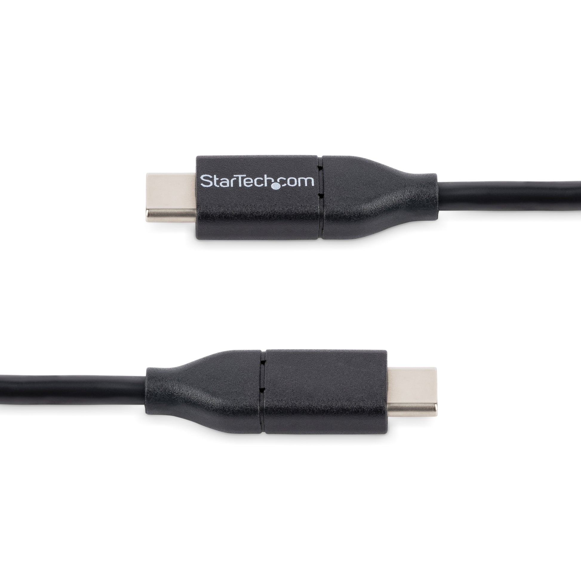 StarTech.com USB-C auf USB-C Kabel – USB 2.0 (480 Mbit/s) – 3 m – PD 60 W – PVC-Mantel – Schwarz