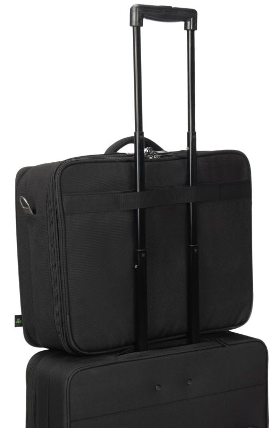 DICOTA Notebook-Tasche bis 17,3" – Trolley-Band, Schultergurt – Schwarz