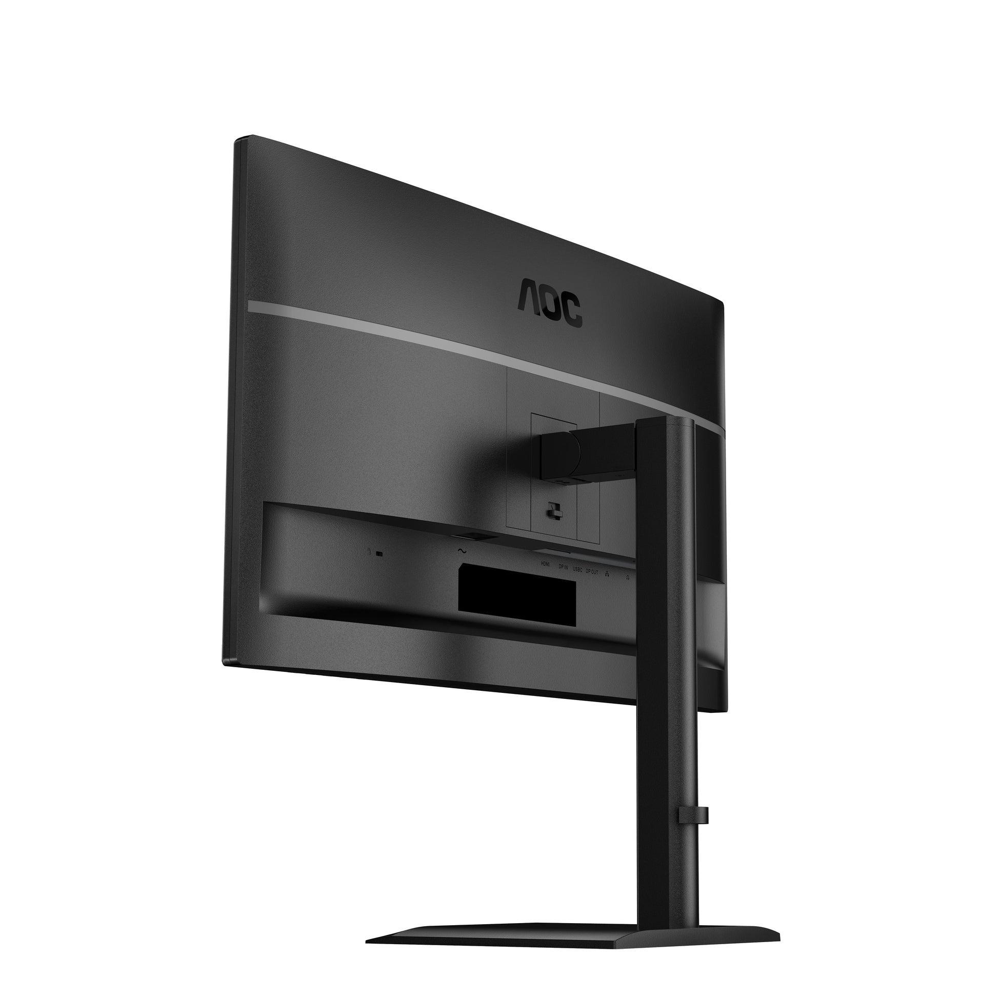 AOC 27E4CV – Monitor, 27", IPS, 120 Hz, 300 cd/m², USB-Hub, Lautsprecher, Adaptive Sync, Schwarz