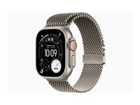 Apple Watch Ultra 3 (2025) Natural Titanium – Smartwatch – 49 mm, GPS, Saphirglas, 100 m, Milanese Loop (S)