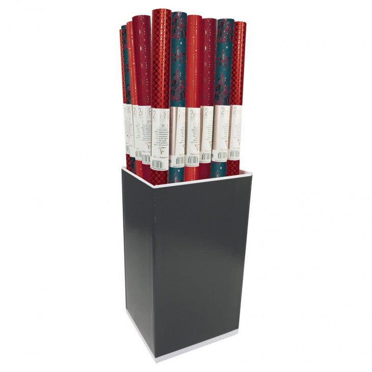 Clairefontaine Geschenkpapier Velvet – 70 cm × 2 m – 80 g/m² – 1 Stk. – Weihnachten