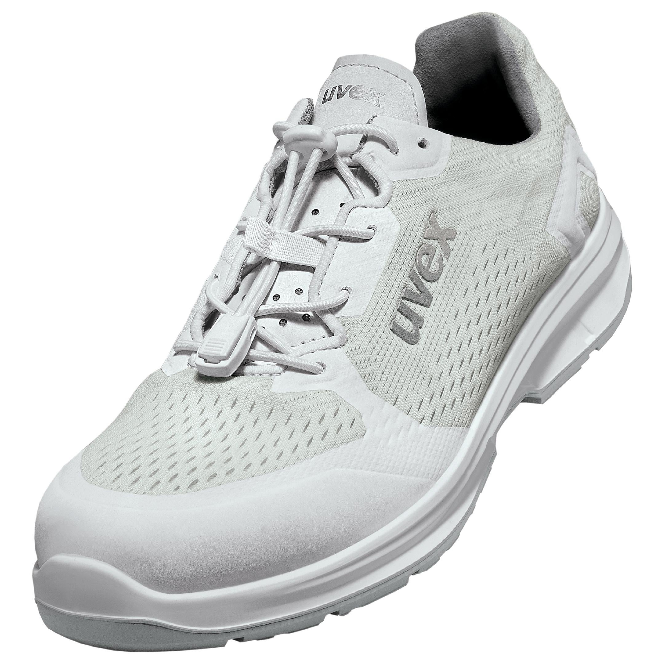 Uvex 1 sport weiss nc Berufs-Halbschuh O1 FO SRC – weiss – Grösse 49, Weite 11