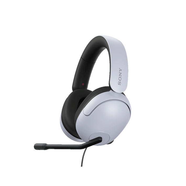 Sony INZONE H3 – Verkabeltes Gaming-Headset – 3,5 mm Klinke, Surround-Sound – Weiss – für PS5