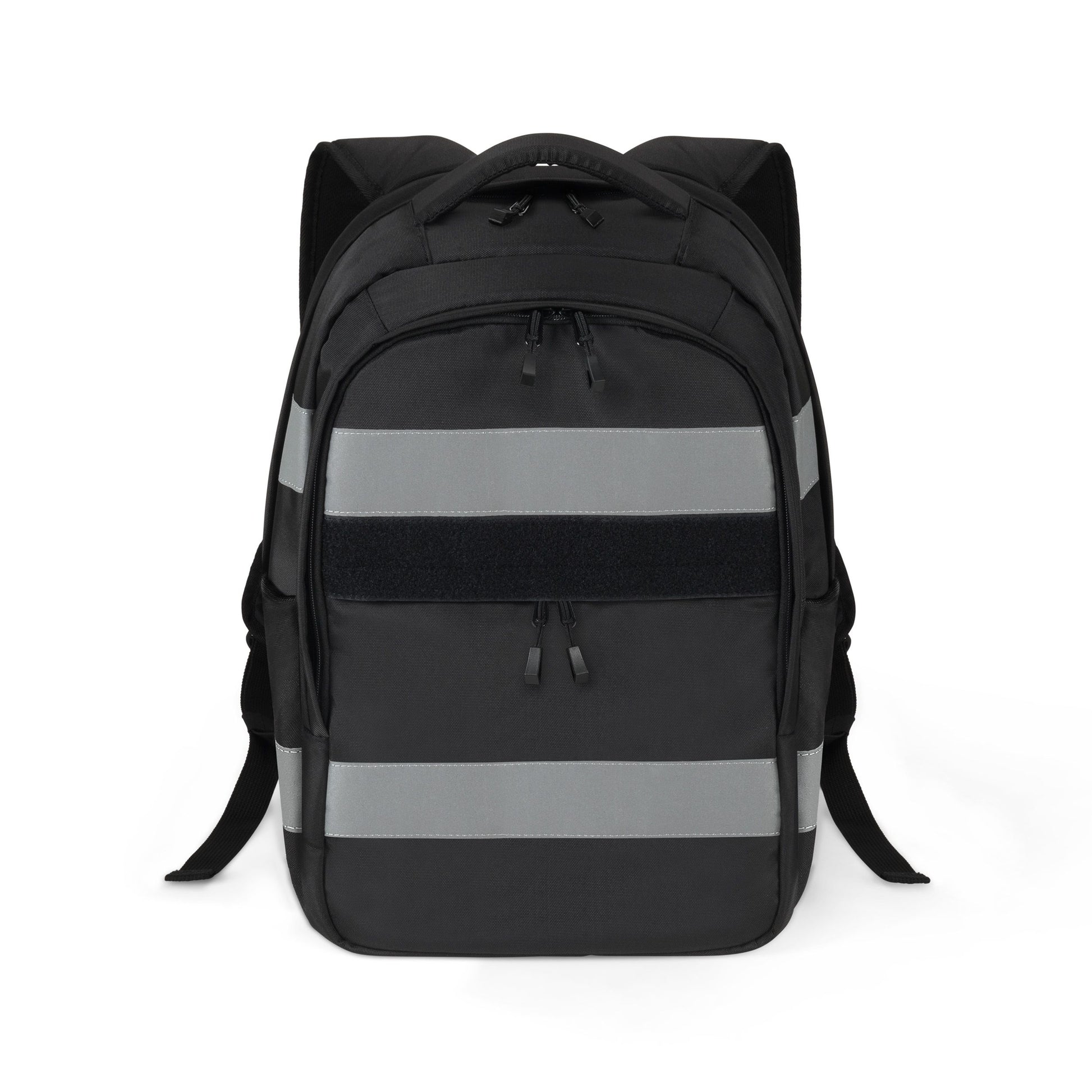 DICOTA Freizeit-Rucksack – 25 l, schwarz, reflektierend