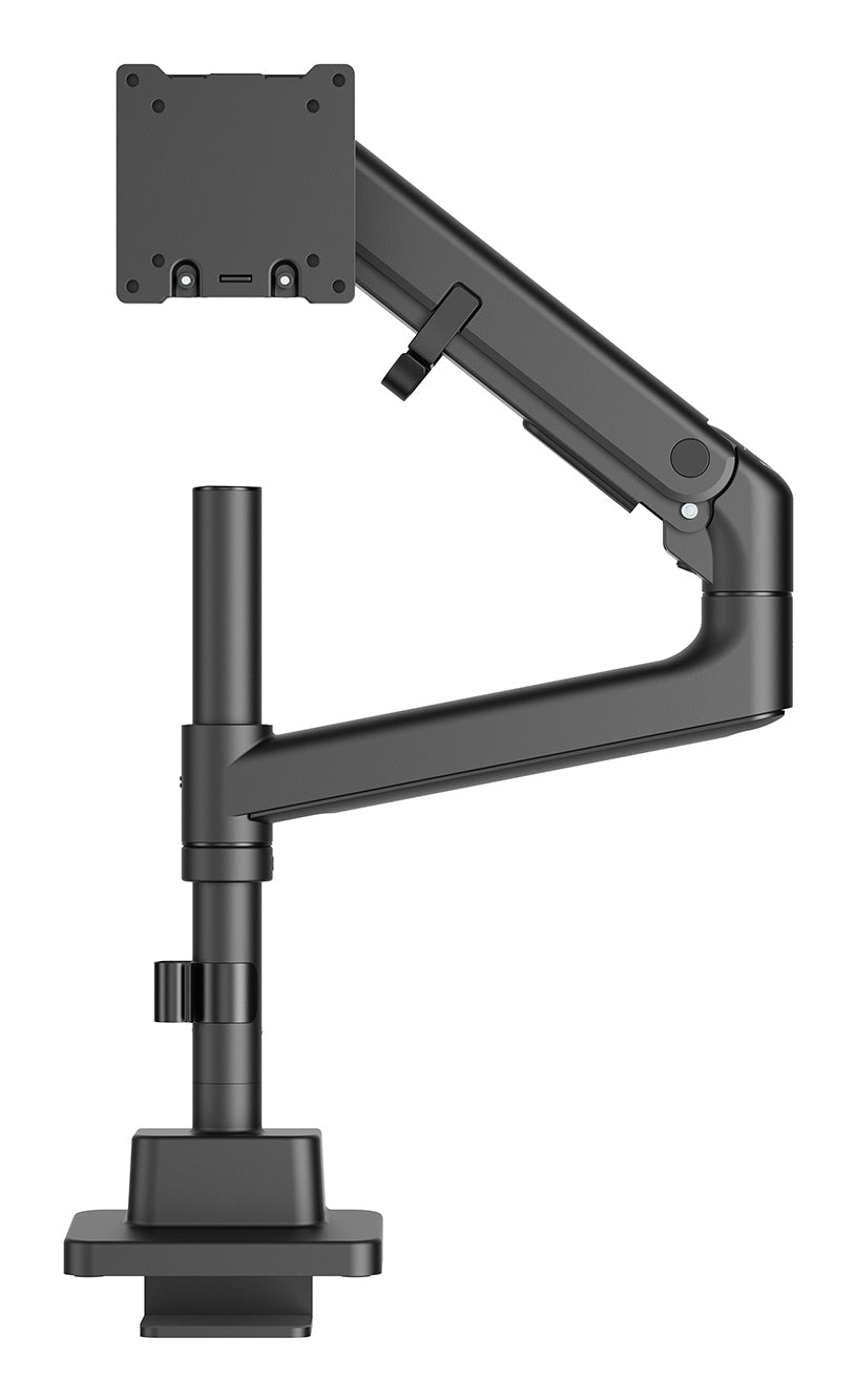 Digitus Tischhalterung, Tischklemme, bis 57", VESA 75 × 75/100 × 100 mm, 27 kg, Schwarz