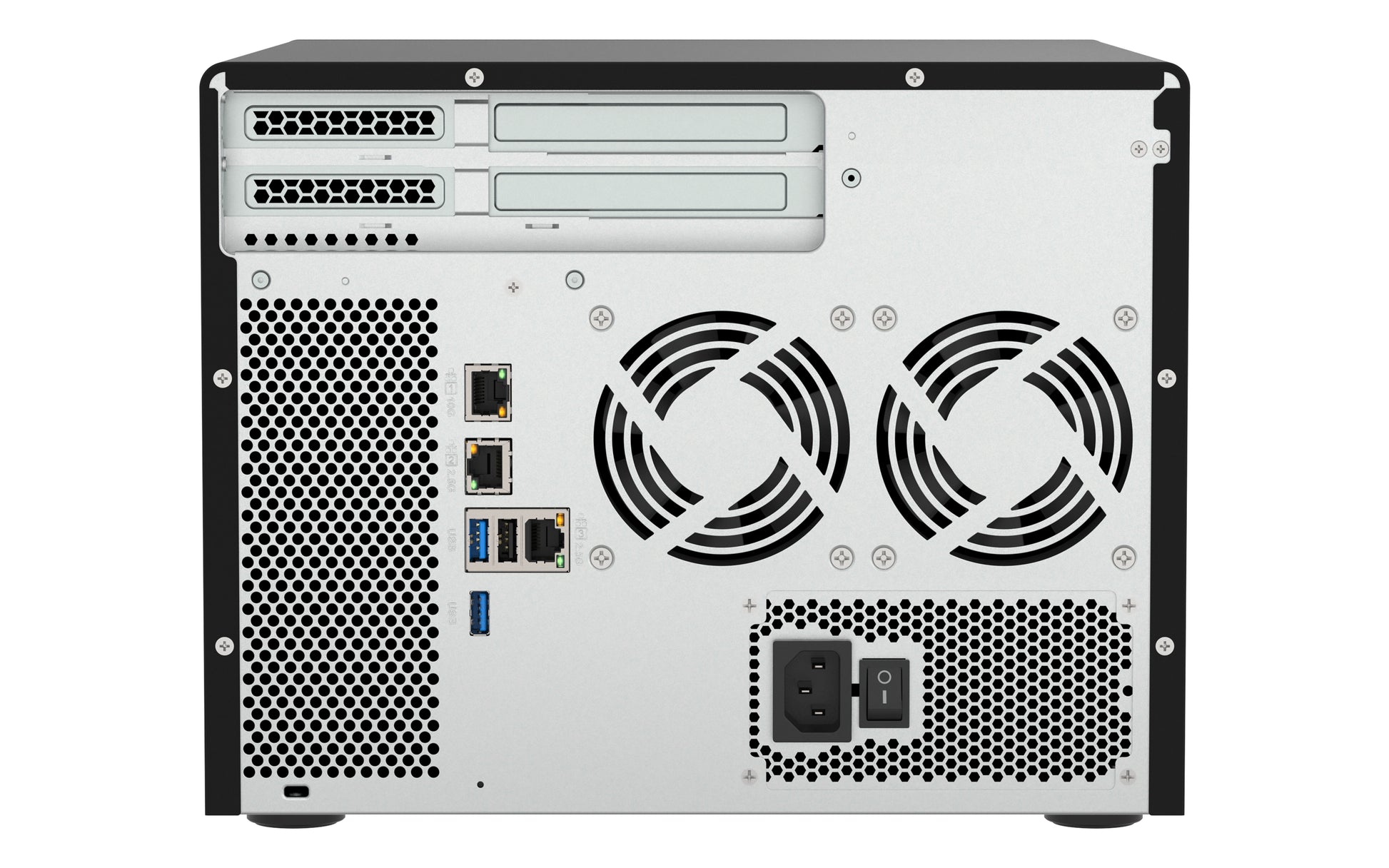 QNAP TS-855X-8G Allgemeines Speichergerät – SATA 6 Gbit/s, 6×3,5"/2,5" + 2×2,5" Einschübe