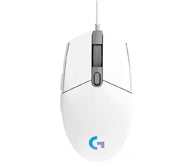 Logitech G G203 LIGHTSYNC – Gaming-Maus – Kabelgebunden (USB‑A), 8000 DPI, RGB-Beleuchtung, Weiss