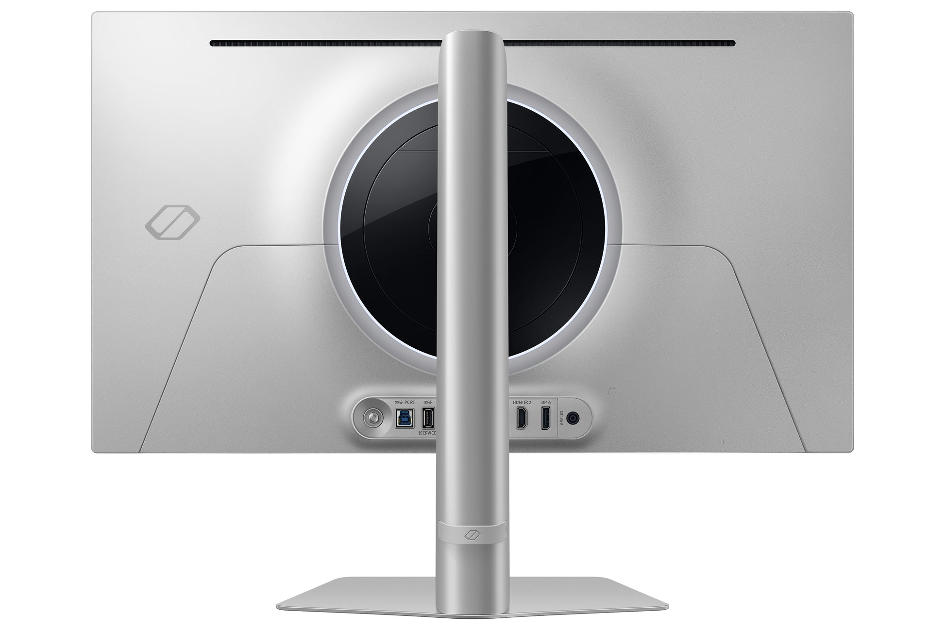 Samsung Odyssey G60Sd – Monitor, 27", 2560 × 1440 (WQHD), OLED, Silber