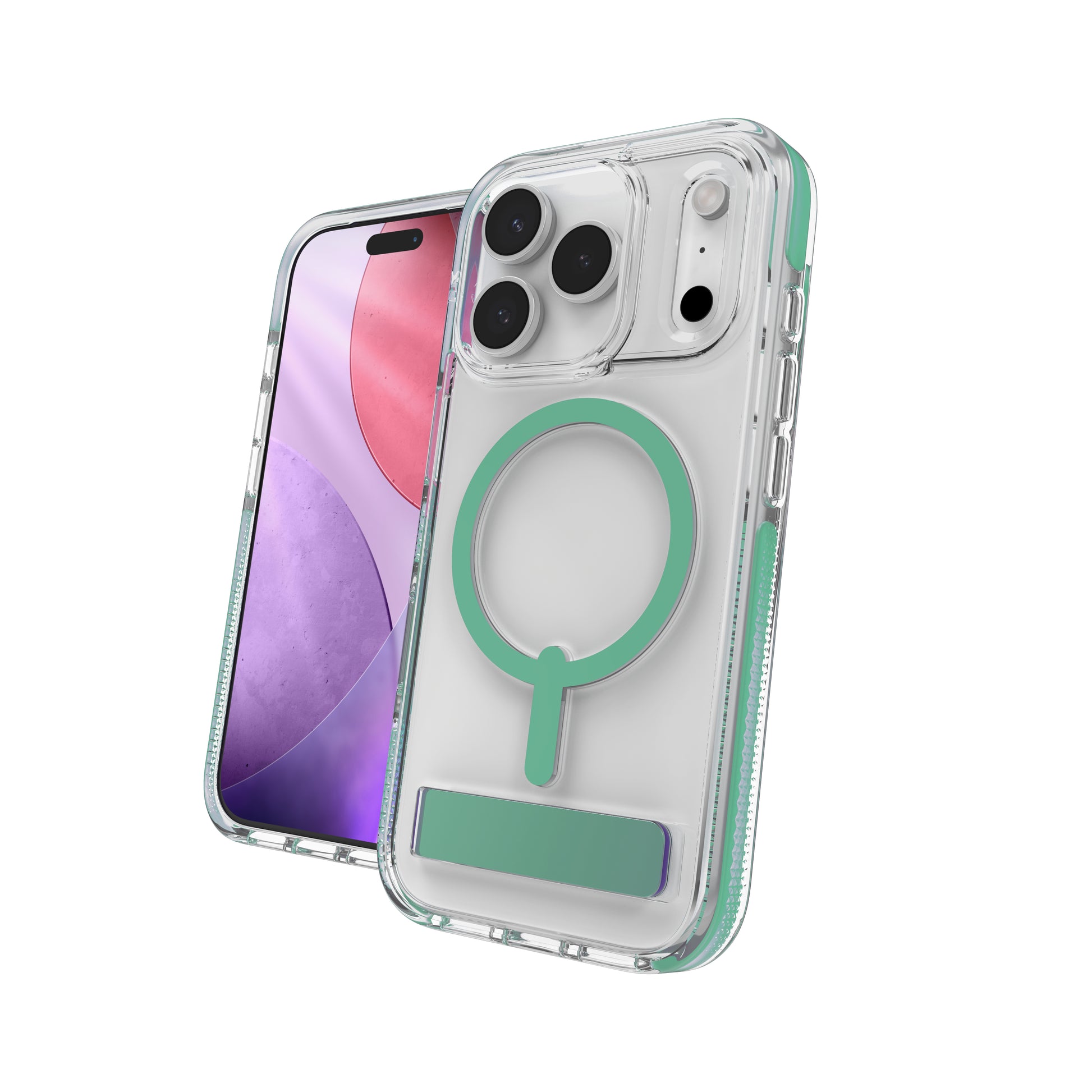 ZAGG Backcover Santa Cruz Snap – Mystic Green – mit Kickstand