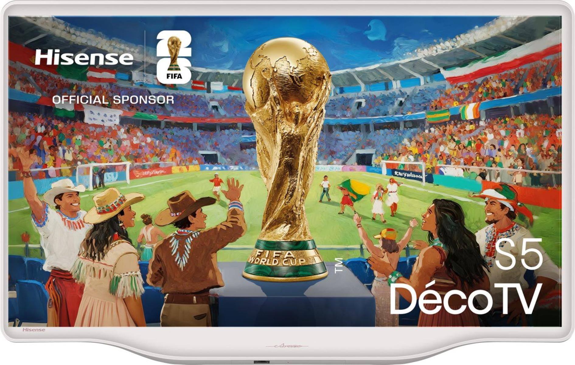 Hisense 43S5DQ – 43" QLED TV – 4K UHD – VIDAA Smart OS – 60 Hz – Dolby Vision