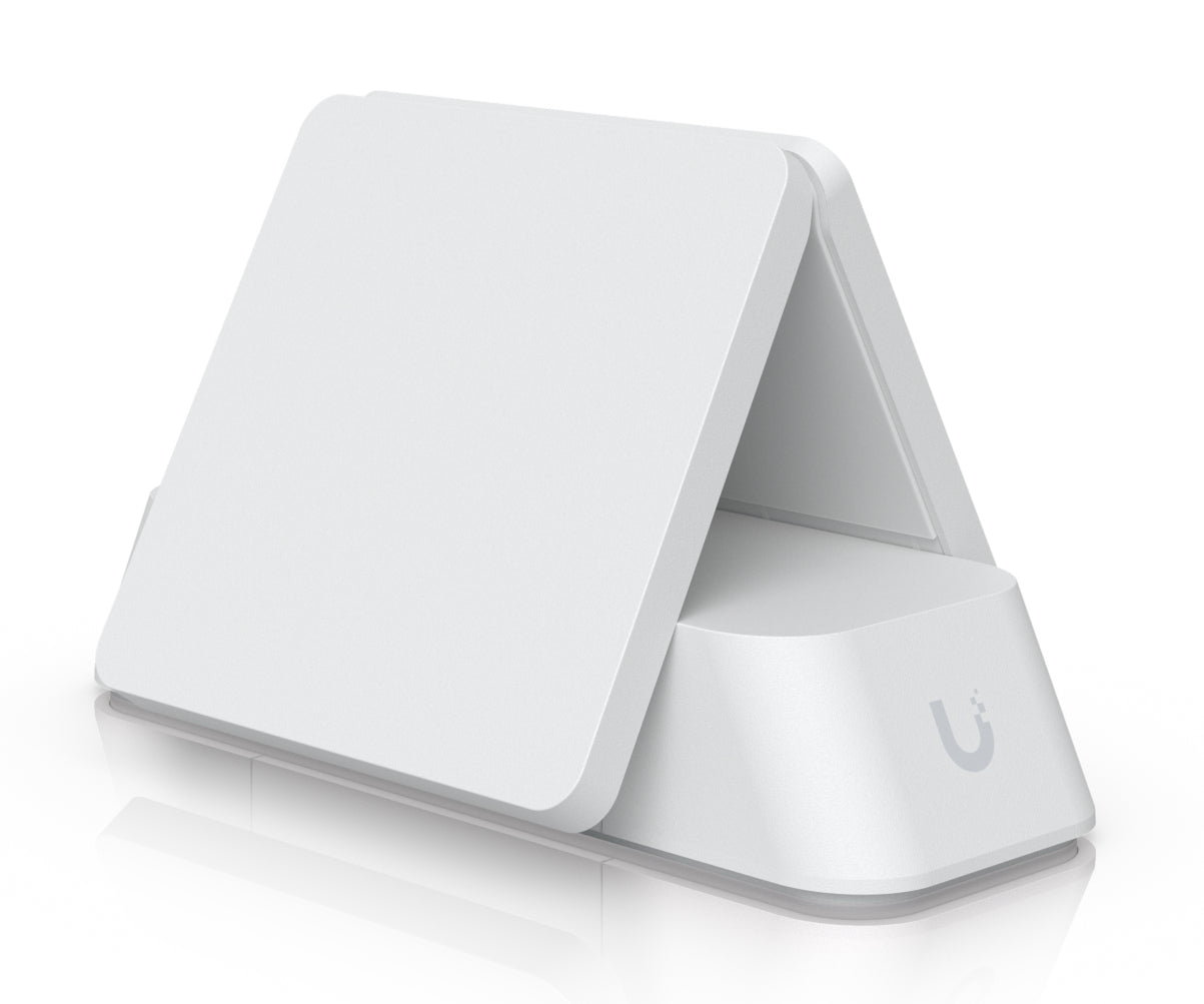 Ubiquiti Gewichteter Standfuss mit Klemmhalterung, einstellbare Breite bis 4,25 cm, für UniFi Geräte, Weiss