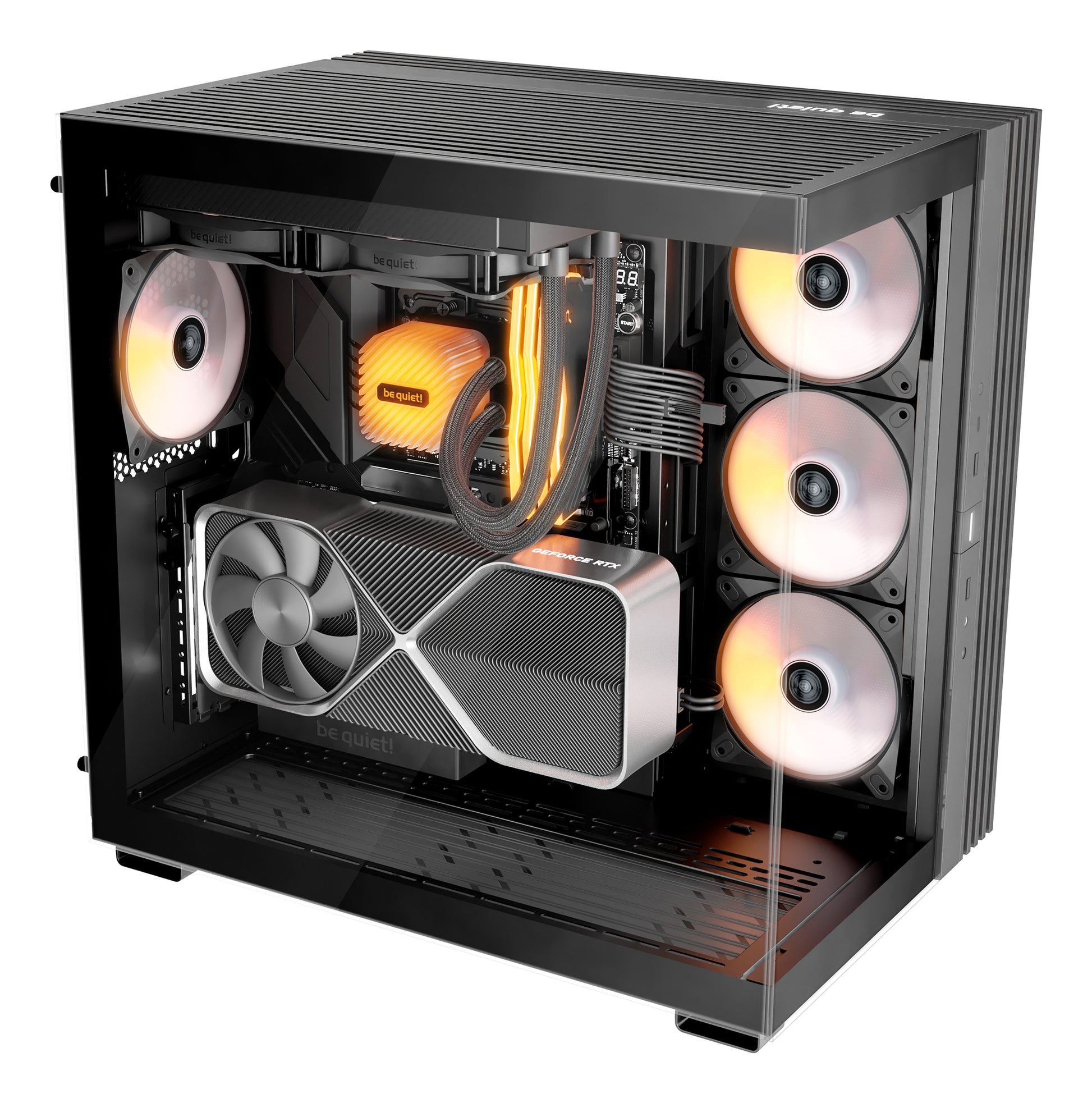 be quiet! be quiet LIGHT BASE 600 LX – Midi Tower – ATX, micro ATX, Mini-ITX, Schwarz