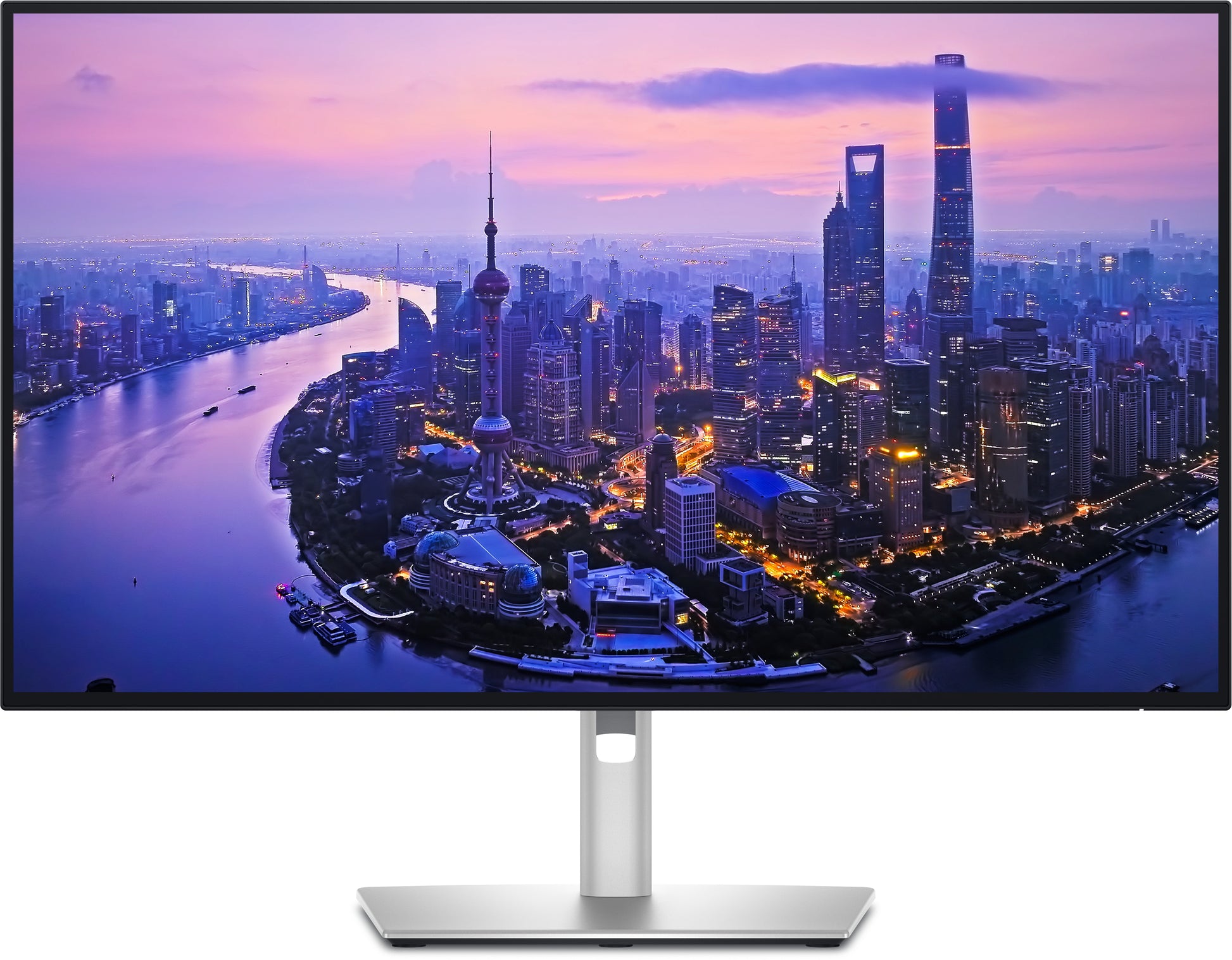 DELL UltraSharp 27 4K – Monitor, 27" 4K UHD (3840 × 2160), IPS, 120 Hz, 450 cd/m², Silber