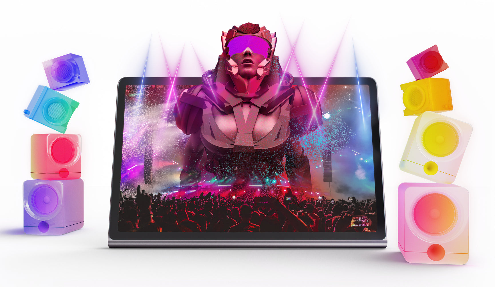 Lenovo Tab Plus – 11,5", 128 GB, 8 GB RAM, WLAN, Android 14, Grau