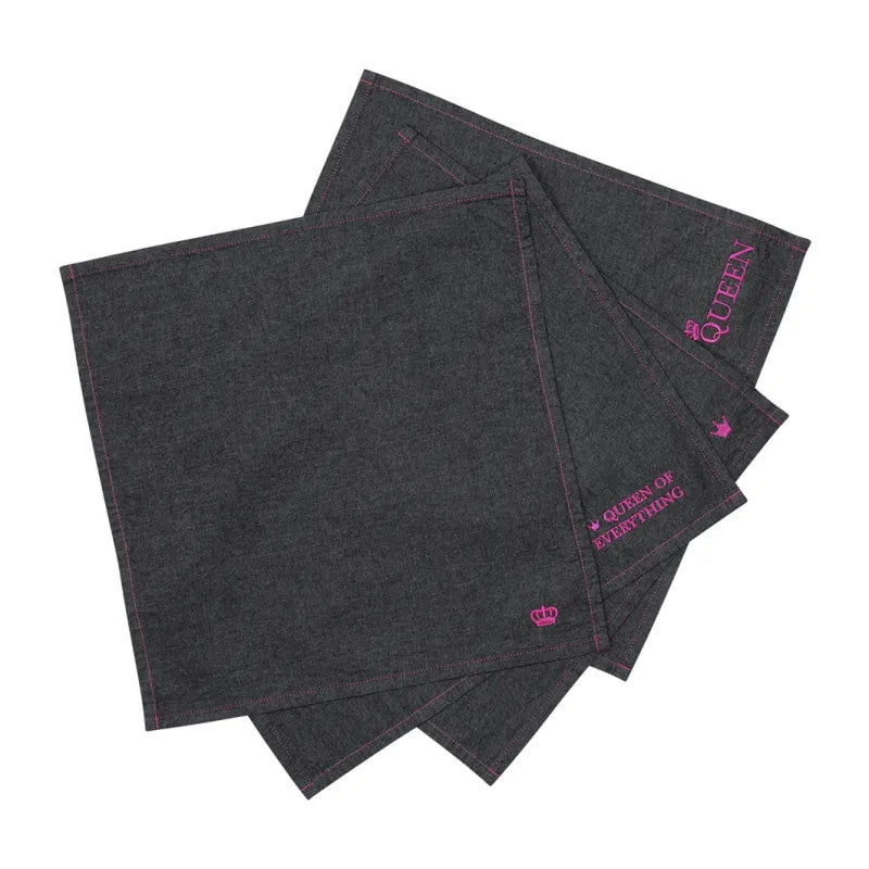 PAD Stoffserviette Denim – 45 × 45 cm, Baumwolle – 4er-Set