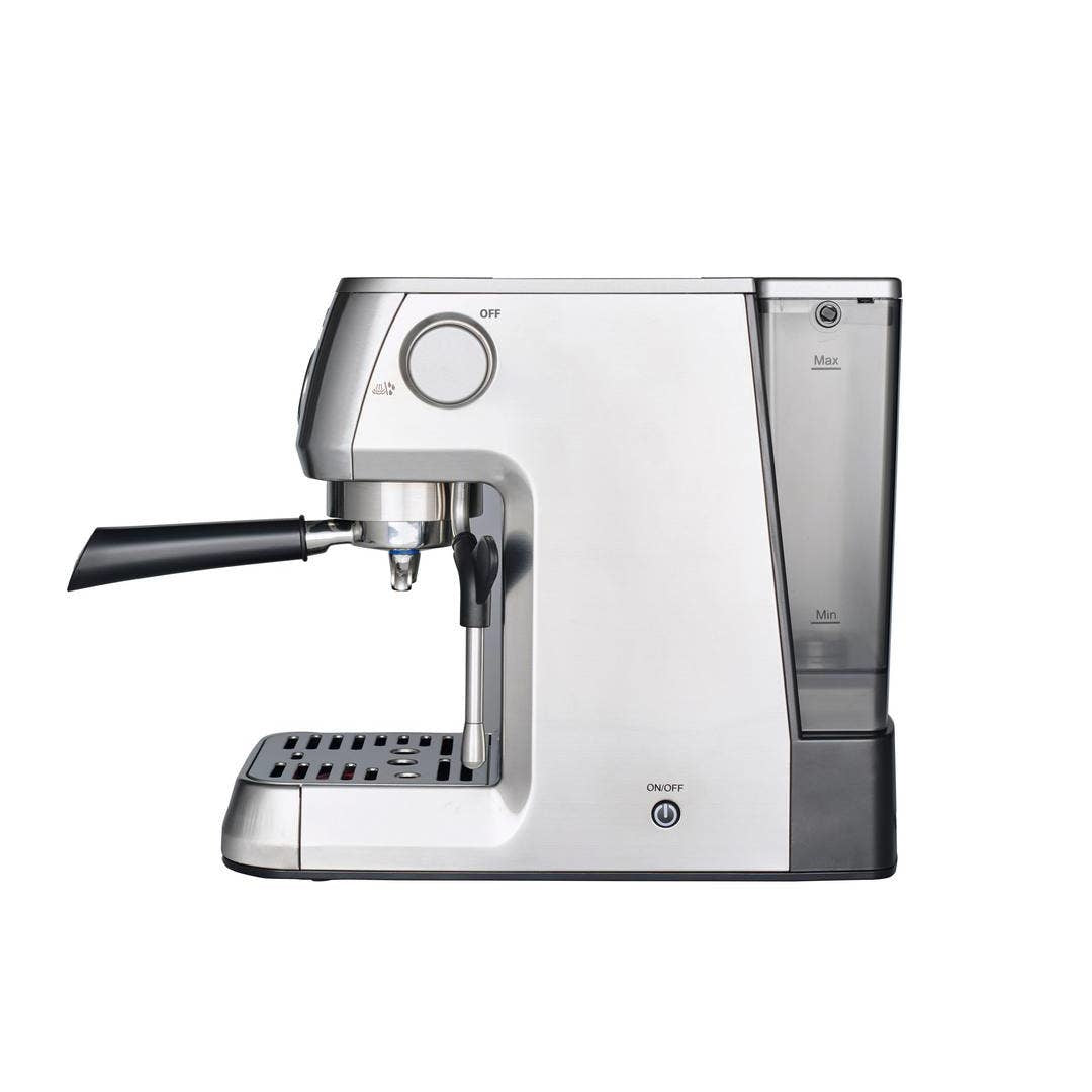 Solis Barista Perfetta Plus Typ 1170 Siebträgermaschine – 15 bar, 1,7 l, 2 Tassen, Silber