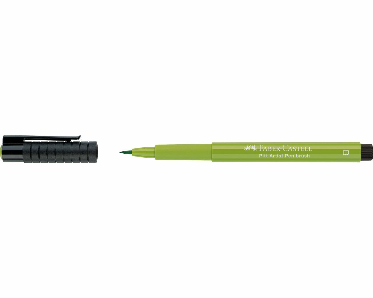 Faber-Castell PITT Artist Pen – Pinselstift, 2,5 mm, pigmentiert, Maigrün