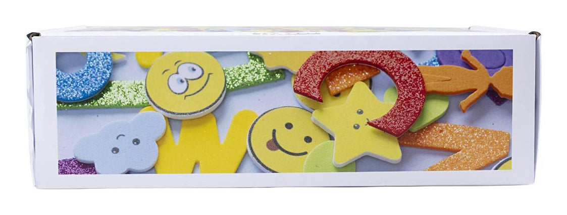 Creativ Company Moosgummi-Stanzteile, selbstklebend, mehrfarbig, 2'640 Stk, 40 mm