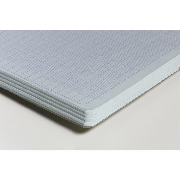 Clairefontaine Collegeblock, Karton, 80 Blatt, 4-fach gelocht, perforiert, 90 g/m² – farbig sortiert