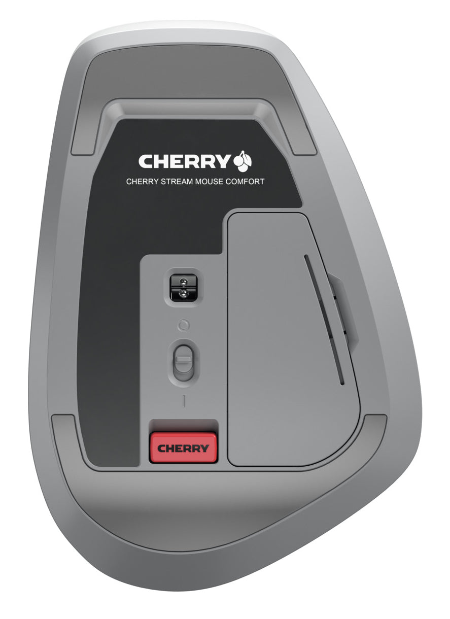 CHERRY Stream Comfort Maus – weiss