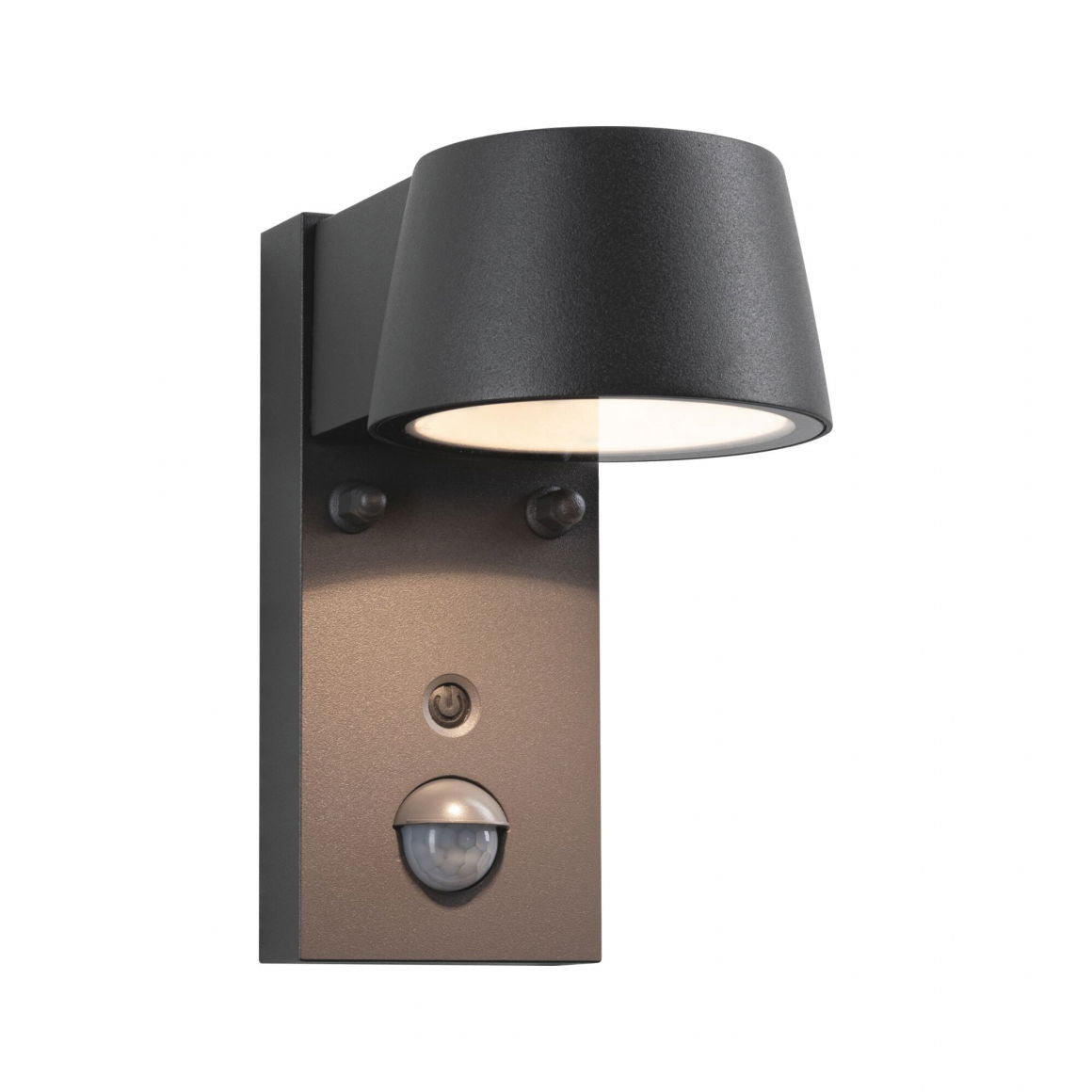 Paulmann Aussenwandleuchte – Warmweiss, 2200–3000 K, IP44, Netzbetrieb, mit Bewegungsmelder, Grau, Aluminium