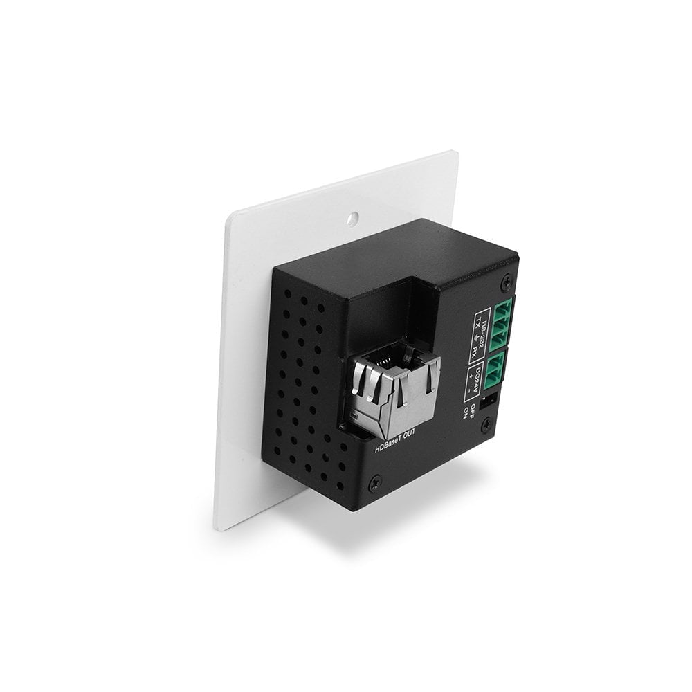 Lindy HDBaseT-Transmitter (UK Wandplatte), HDMI, 4K60, bis 70 m, IR/RS-232