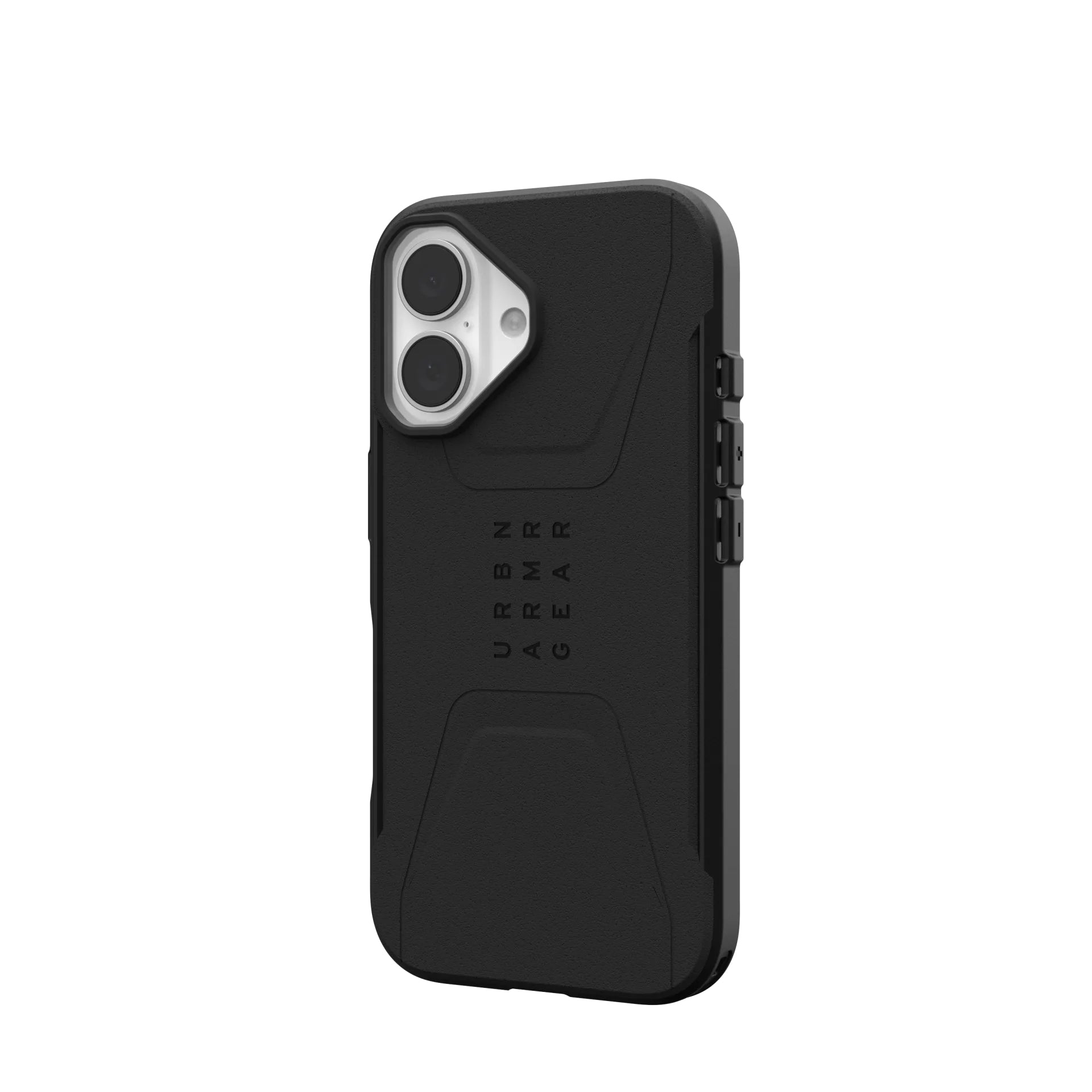 Urban Armor Gear Backcover – für Apple iPhone 16 – schwarz – MagSafe-kompatibel