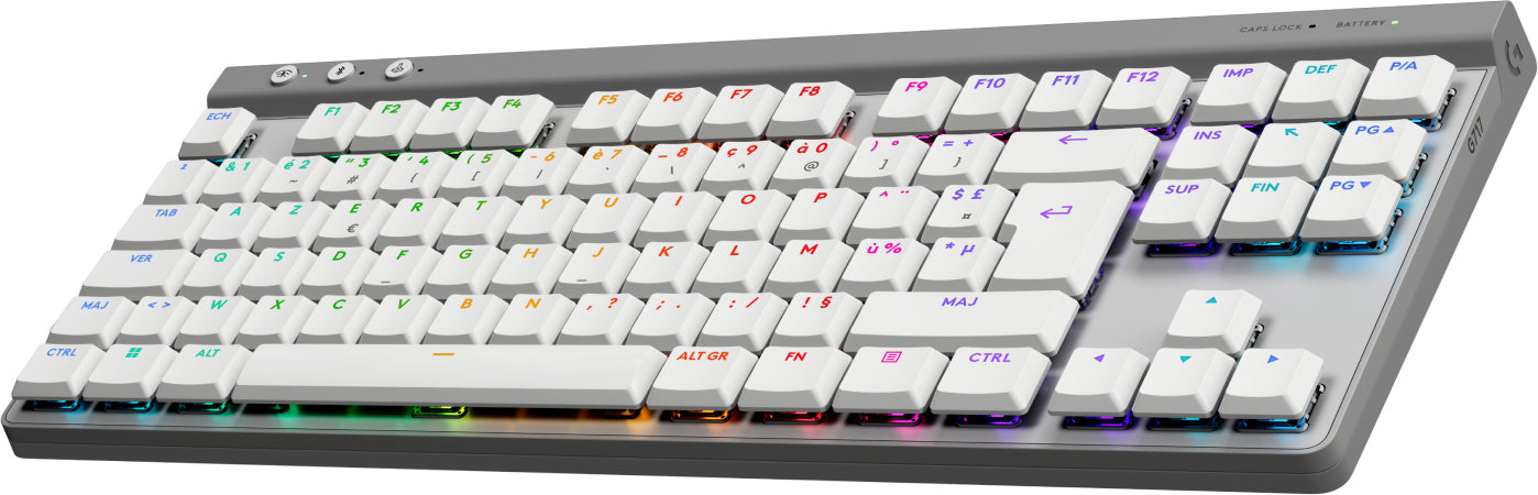 Logitech G G515 LIGHTSPEED TKL – Gaming-Tastatur – Mechanisch – Bluetooth & 2,4 GHz – AZERTY (FR) – RGB
