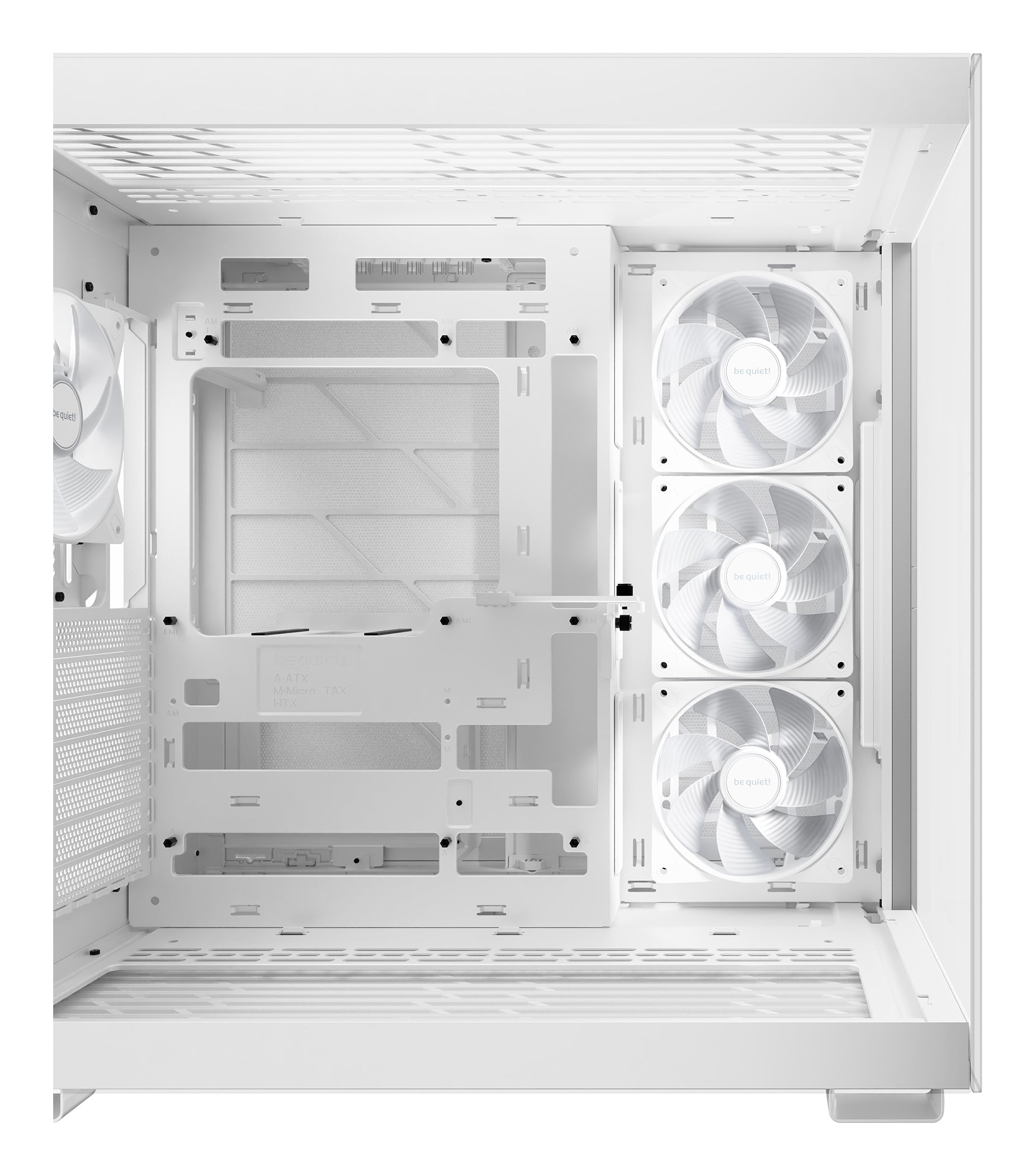 be quiet! be quiet LIGHT BASE 600 LX – Midi-Tower PC-Gehäuse – ATX/mATX/Mini-ITX, Weiss, 455×305×450 mm