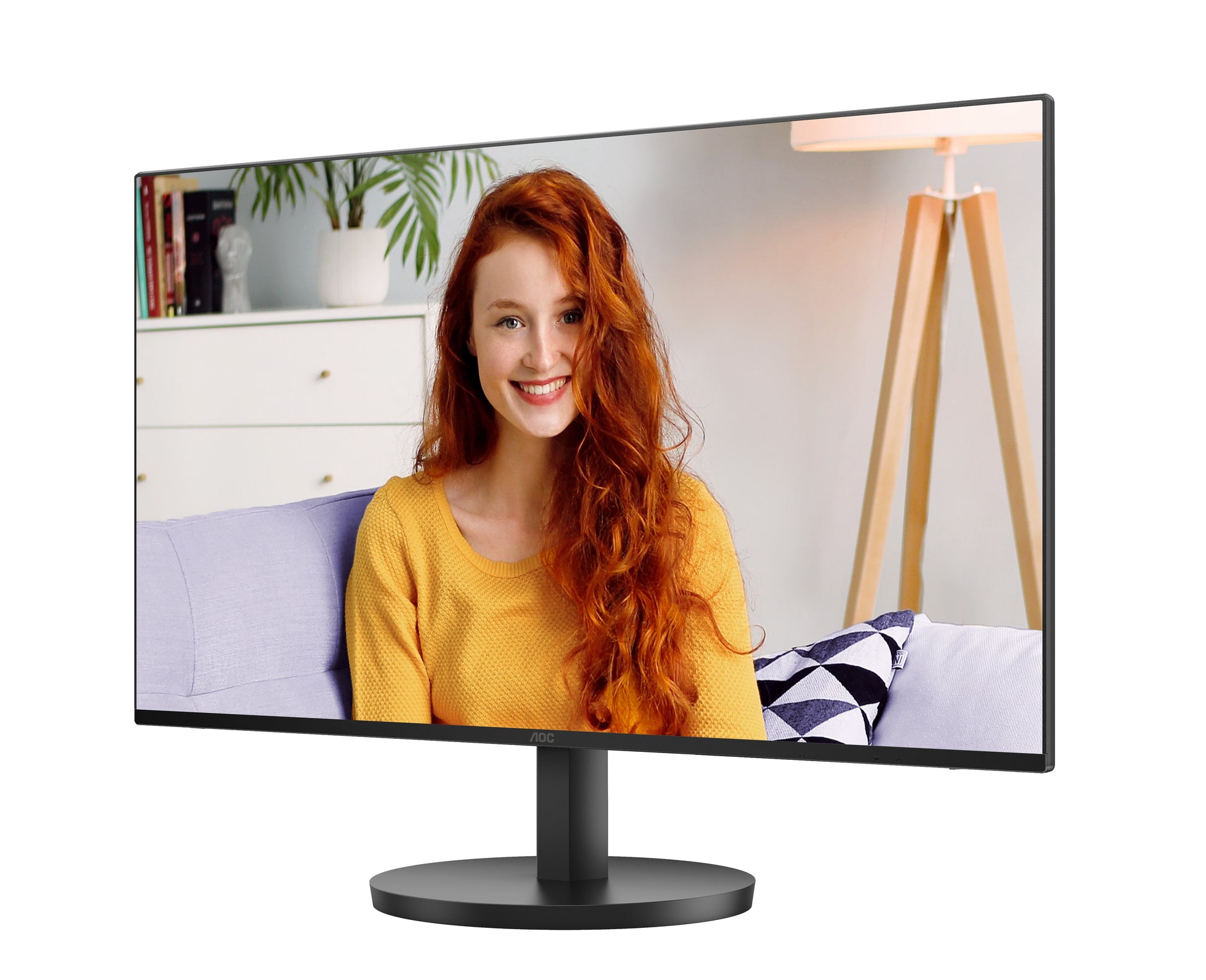 AOC 24B3HA2 – Monitor, 23,8" 1920 × 1080 (Full HD), IPS, 100 Hz, 250 cd/m², Schwarz
