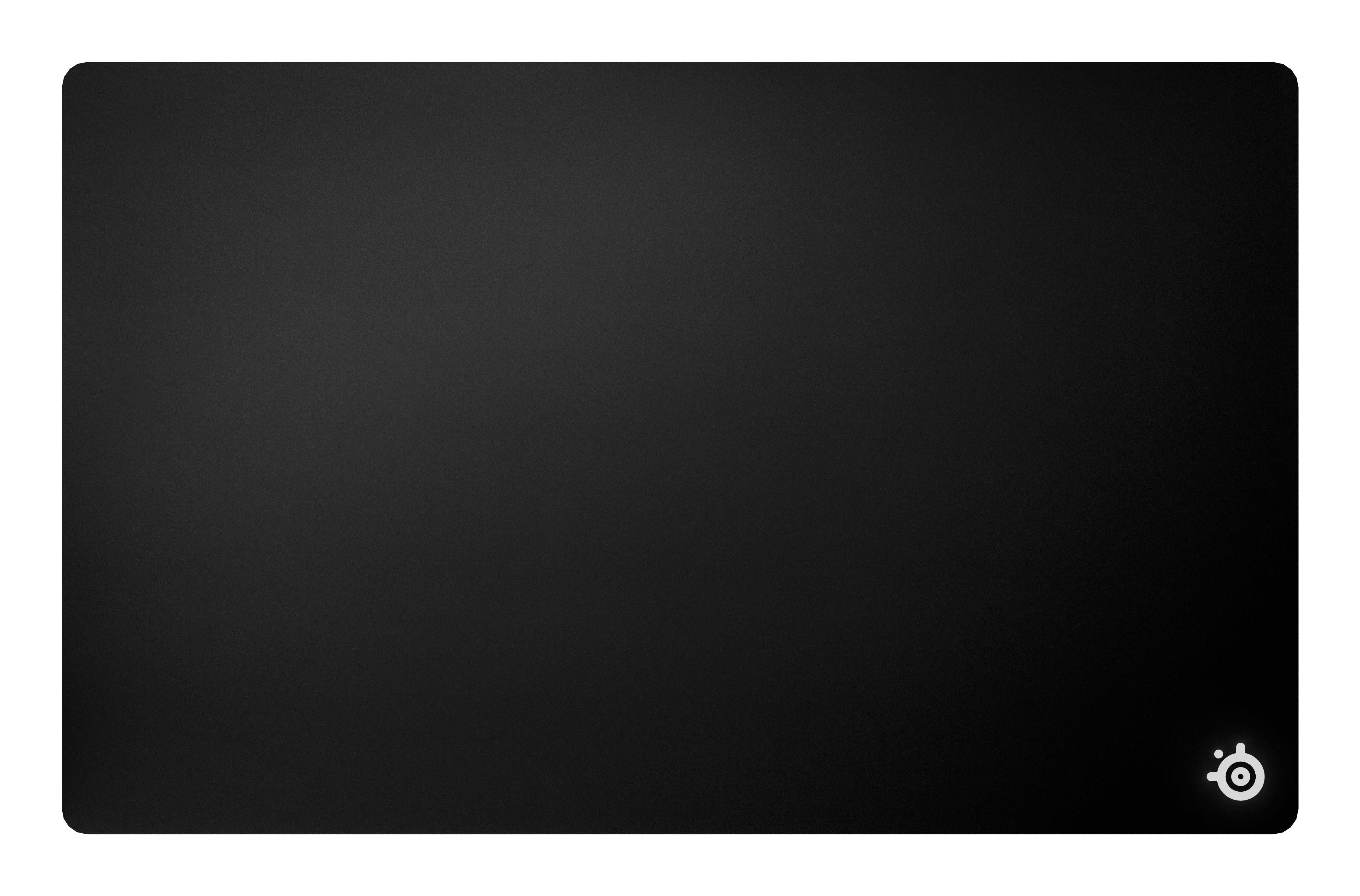 SteelSeries QcK+ – Mauspad – 450 × 400 mm, Schwarz, Anti-Rutsch-Basis